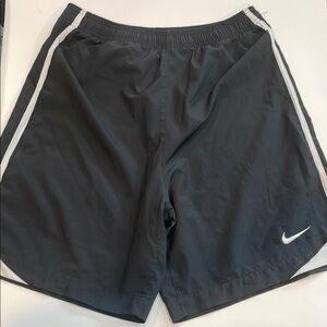 Nike Black Athletic Shorts Lightweight Performance
